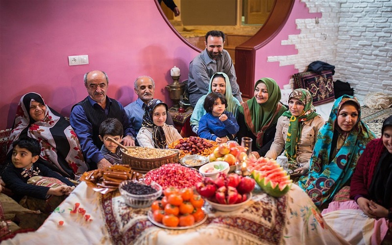 Die Yalda Nacht, das persische Weihnachten